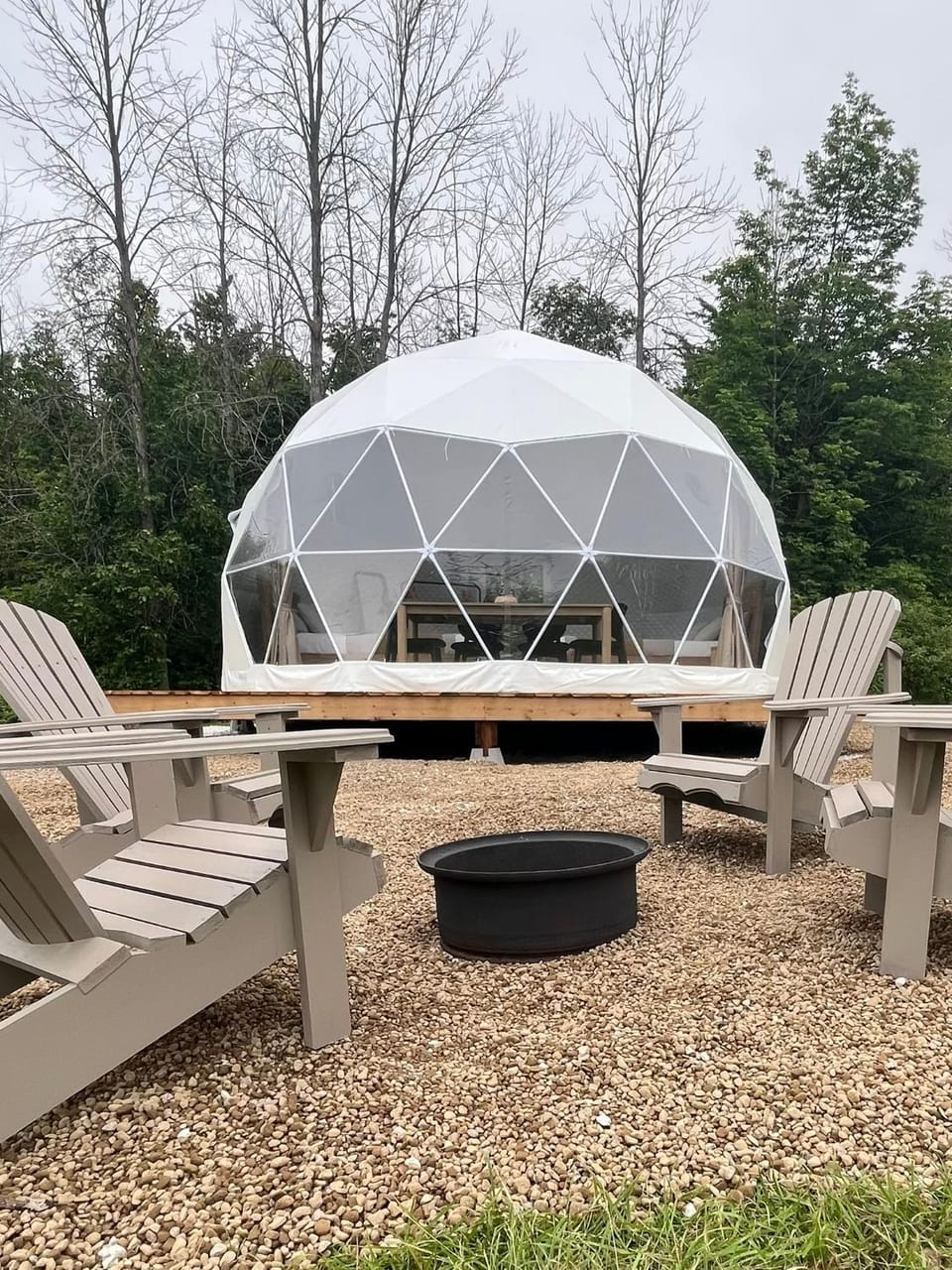 Grotto Getaway Luxury tent in Northern Bruce Peninsula