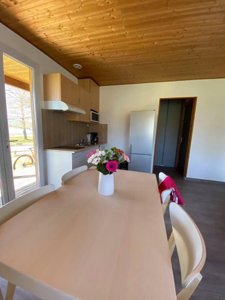 Kitchen or kitchenette, Dining area
