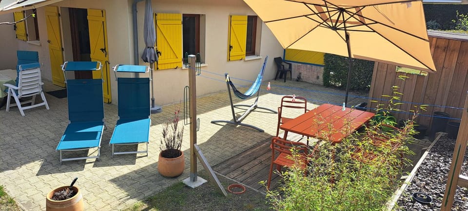 Patio, Balcony/Terrace, Garden view, sunbed