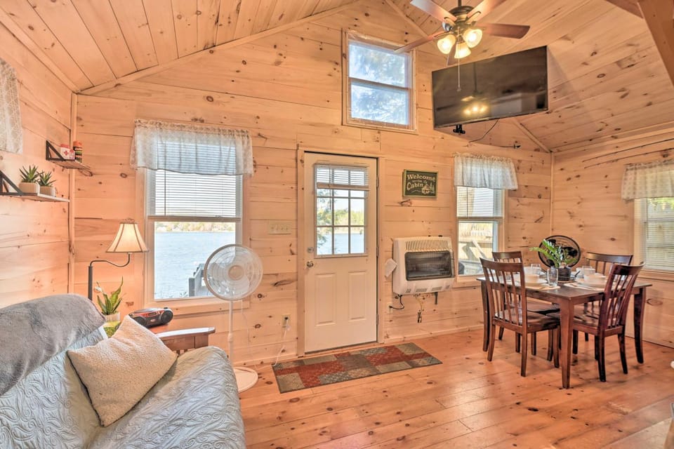 Pet-Friendly Ellsworth Cottage on Branch Lake House in Ellsworth