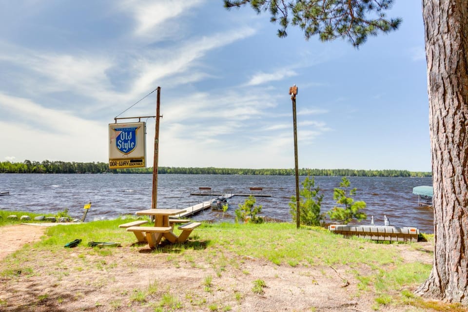 Dock & Lake Access! St Germain Getaway House in St Germain