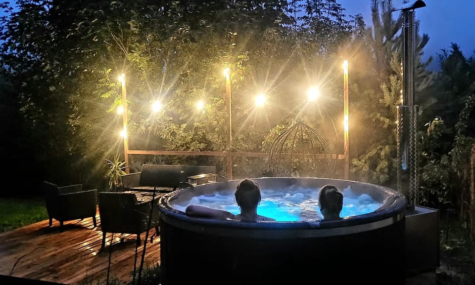 Domki na Widoku Lubomierz - jacuzzi, grill i rowery House in Lesser Poland Voivodeship