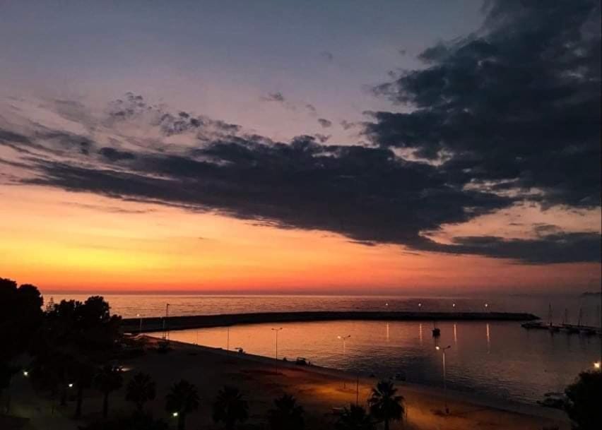 Sea view, Sunset