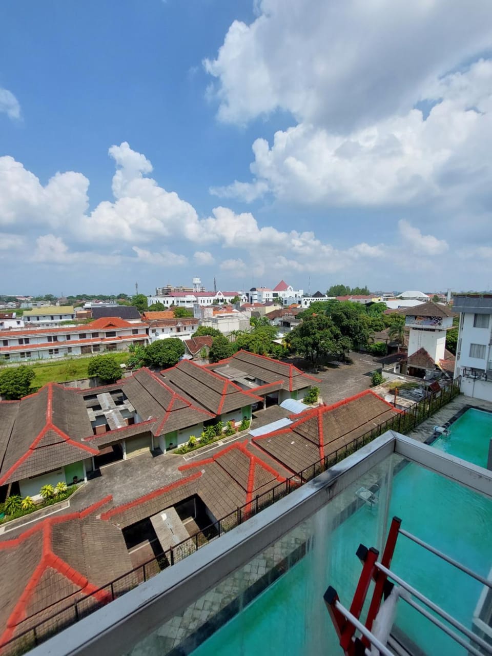 Pool view, Swimming pool