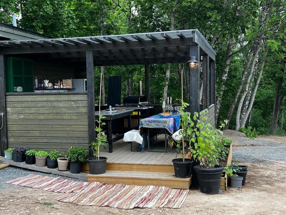 Garden, Dining area, Garden view