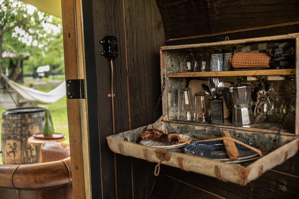 Tiny Wineyhouse no 1 Campground/ 
RV Resort in Gelderland, Netherlands
