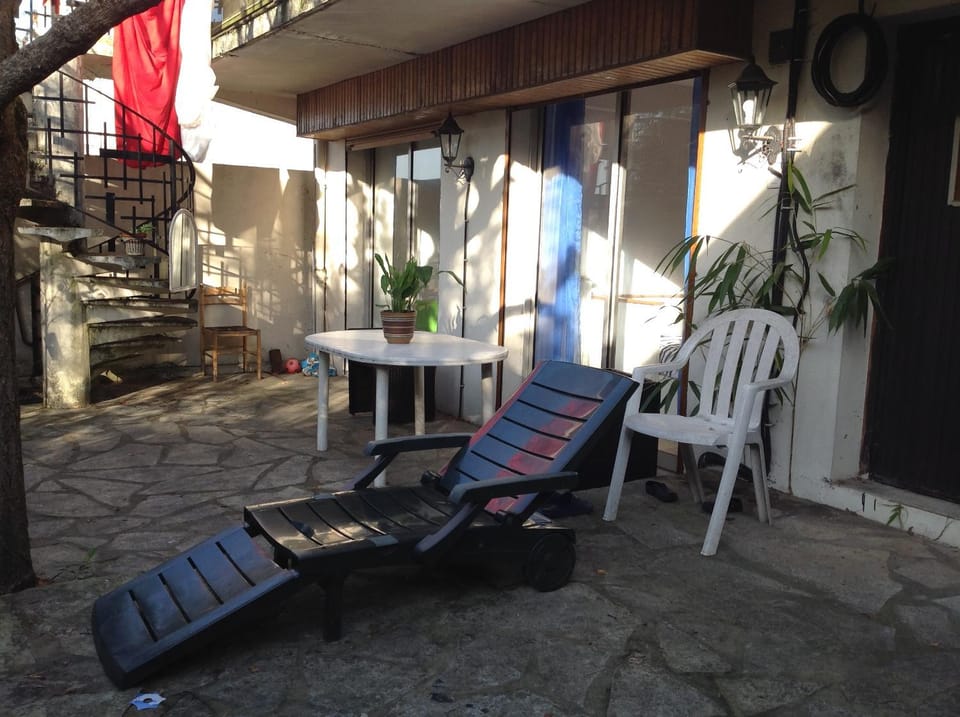 Property building, Patio, Day, Garden, View (from property/room), Balcony/Terrace, Balcony/Terrace, sunbed