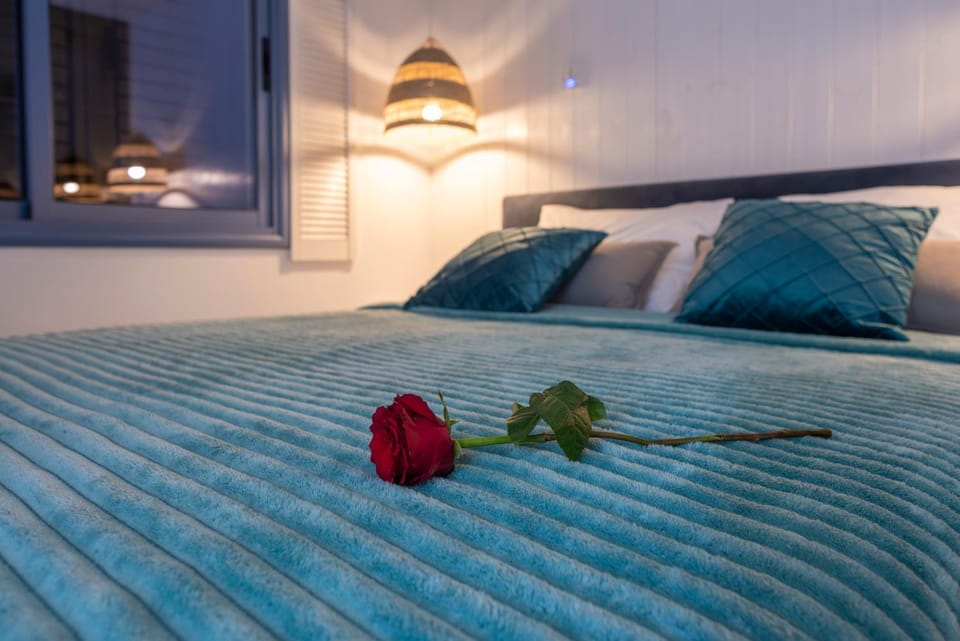 Bed, Photo of the whole room, Bedroom, air conditioner