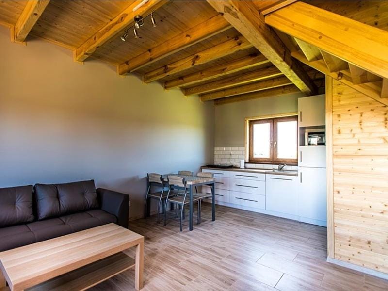Kitchen or kitchenette, Seating area, Dining area, On site, microwave, towels