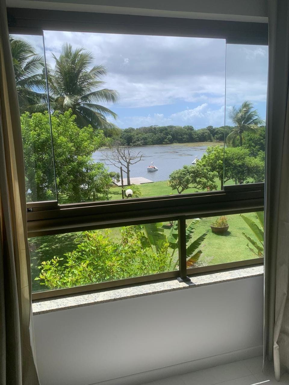 Natural landscape, Lake view