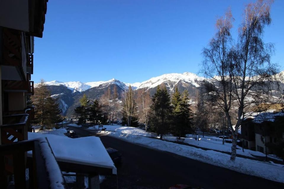 Winter, Balcony/Terrace, Mountain view