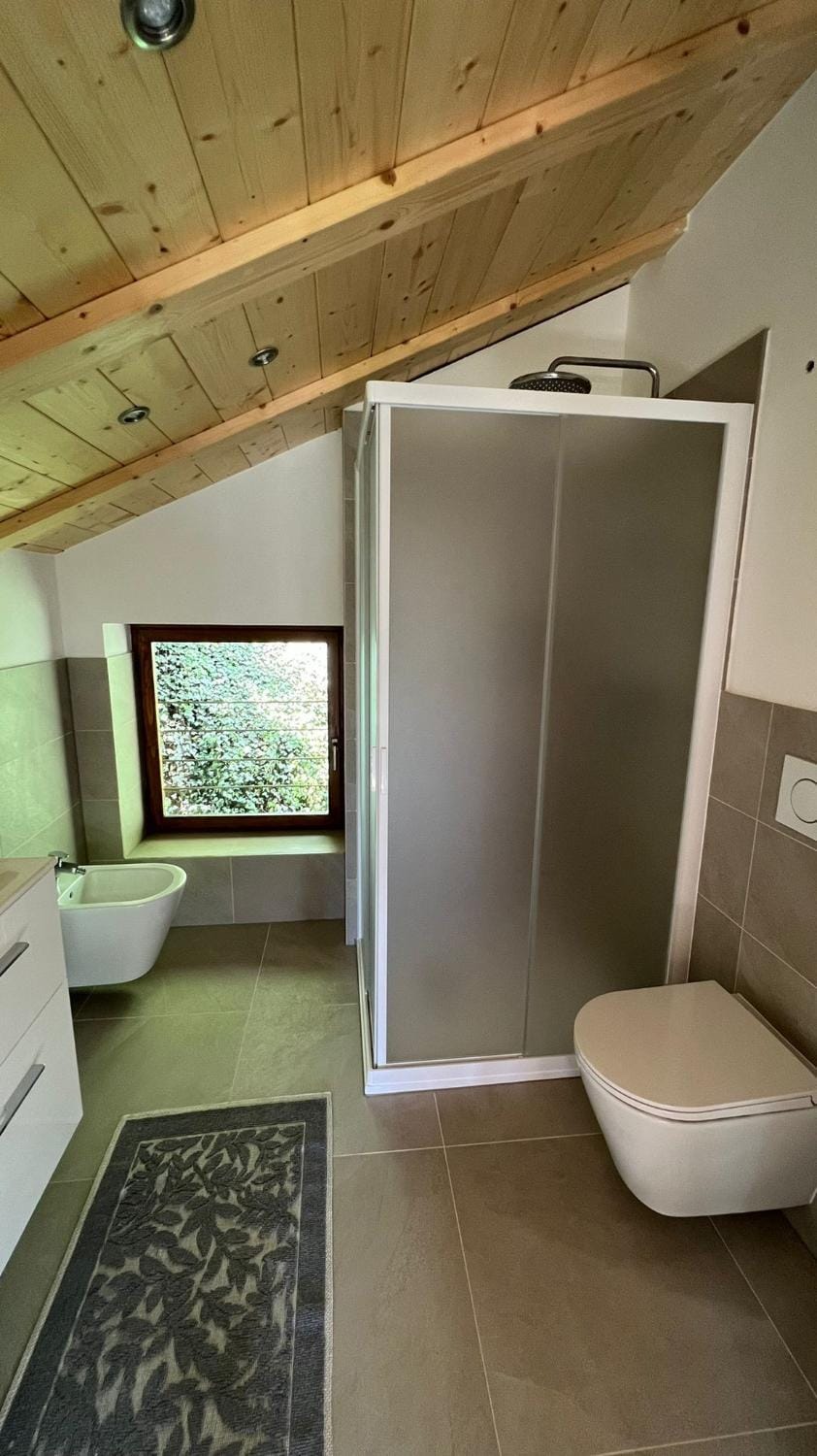 Property building, Bathroom, Living room