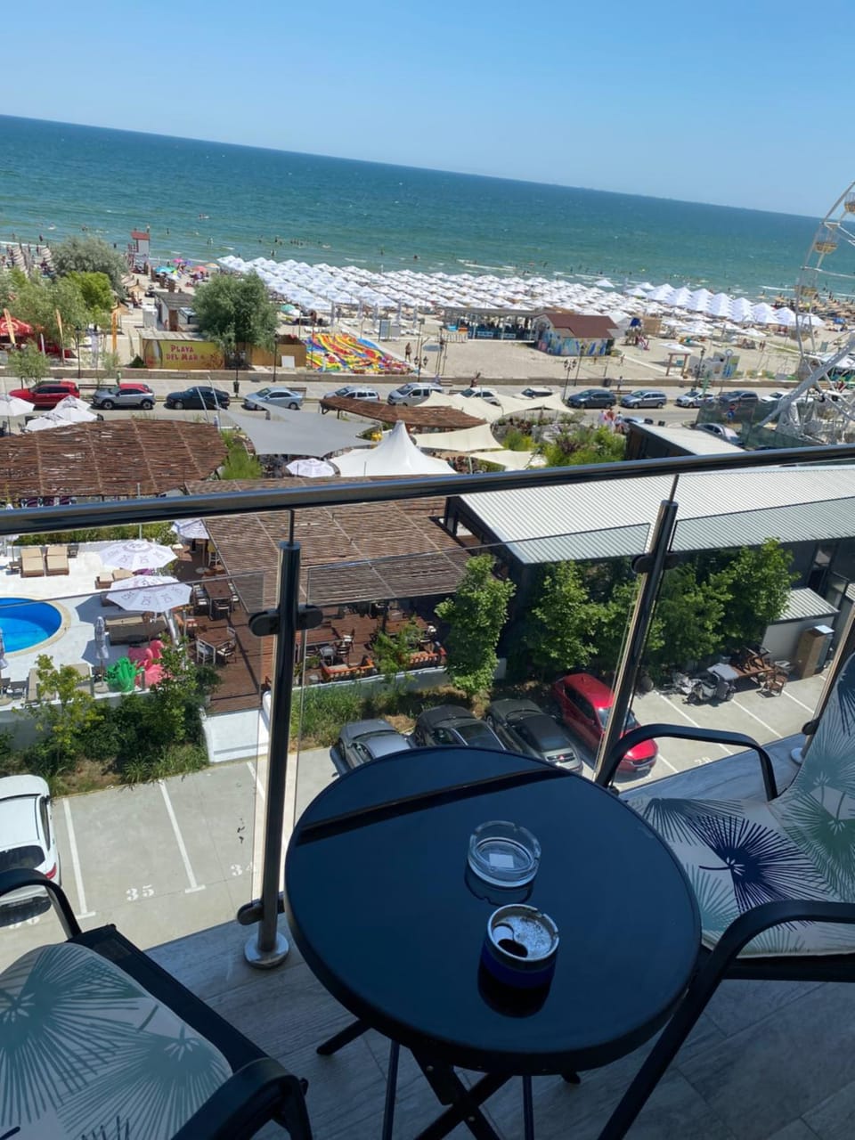 Seating area, Sea view