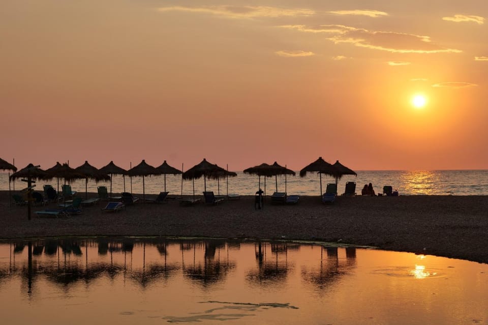 Beach, Sea view, Sunrise, Sunset