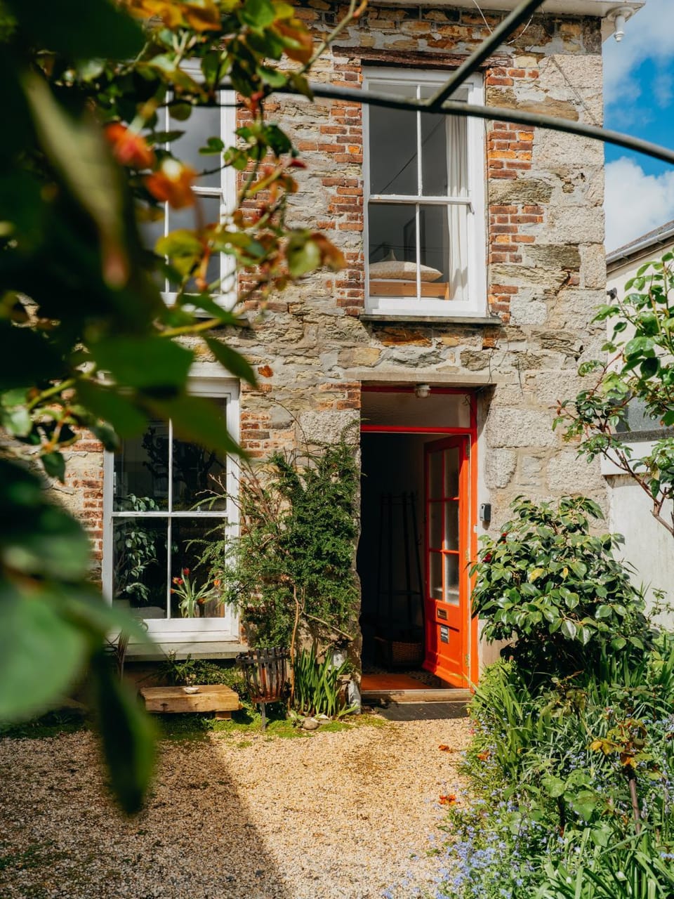 Property building, Spring, Day, Garden, Garden view