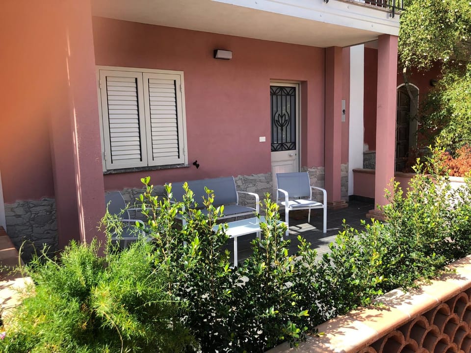 Property building, Patio
