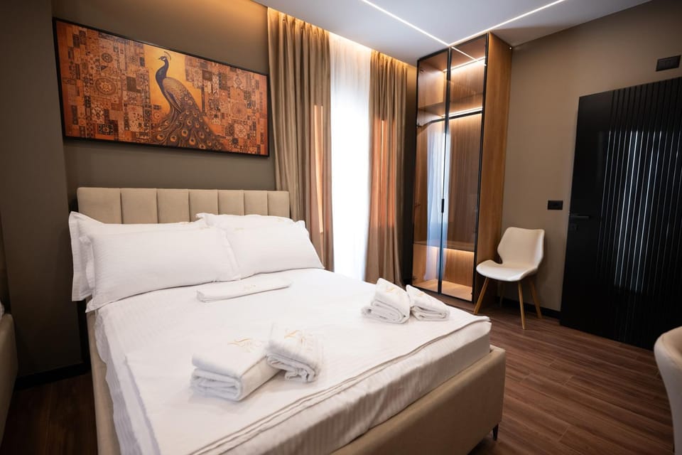 Bed, Bedroom, wardrobe