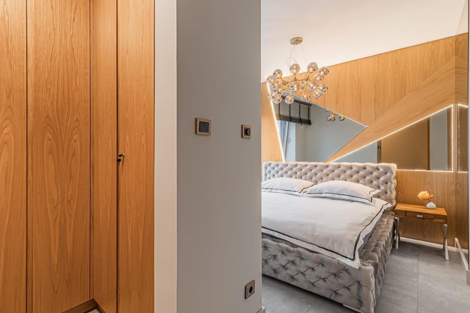 Bed, Photo of the whole room, Bedroom, wardrobe