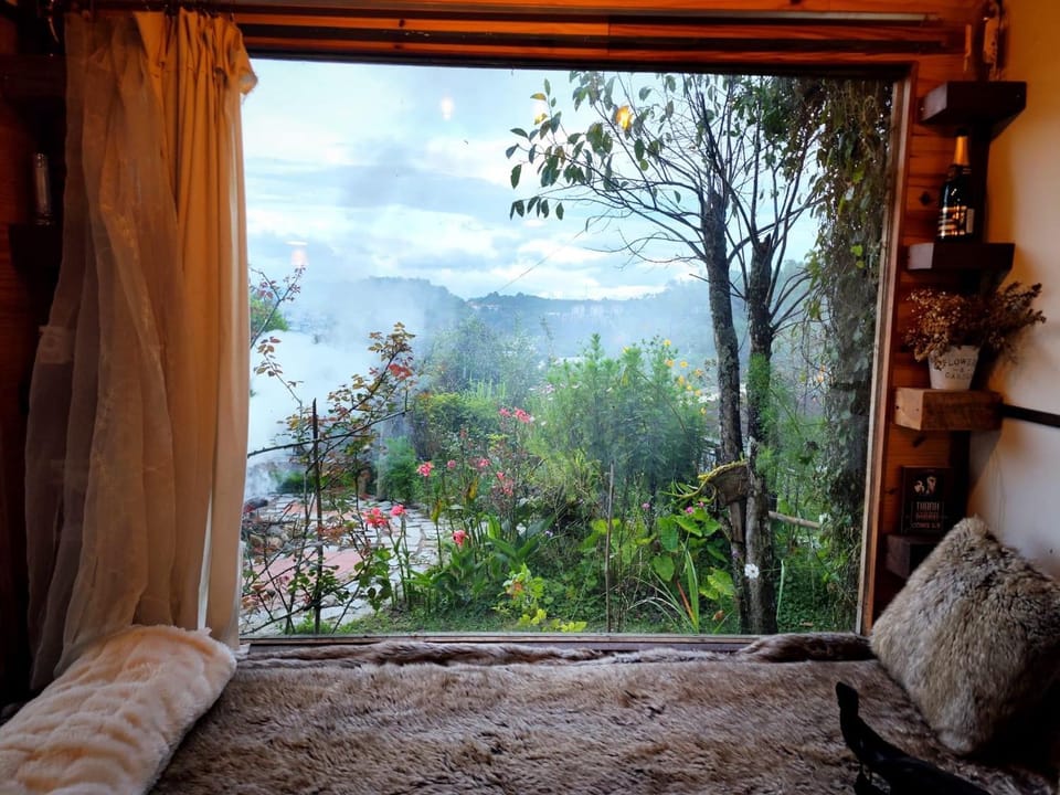 Natural landscape, Garden, Garden view, Mountain view