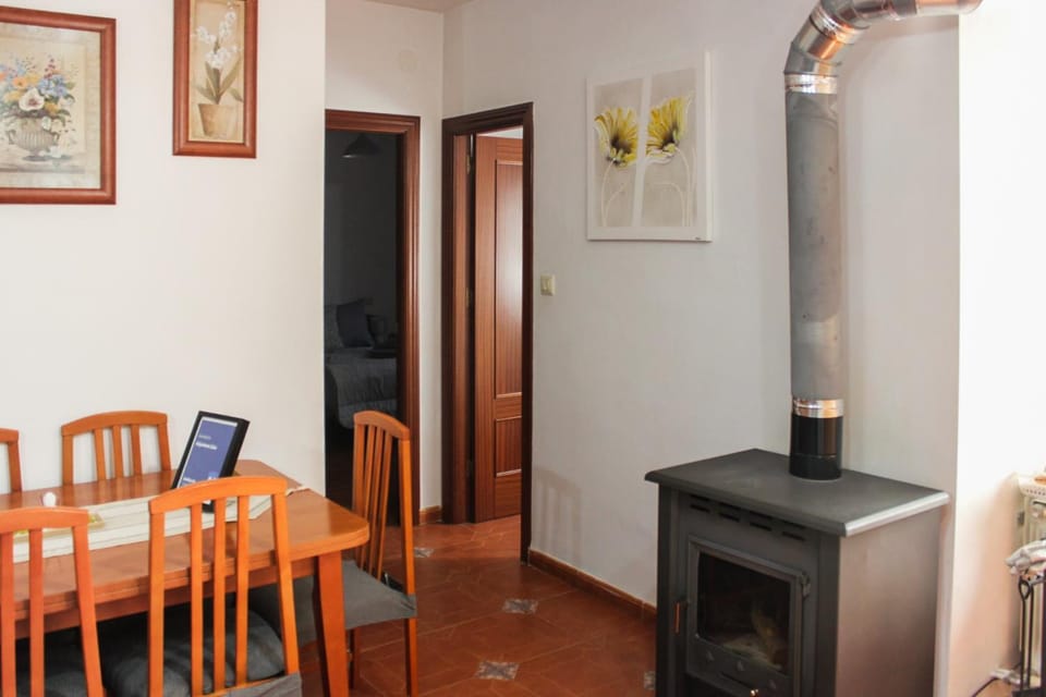 Living room, Dining area, flat iron