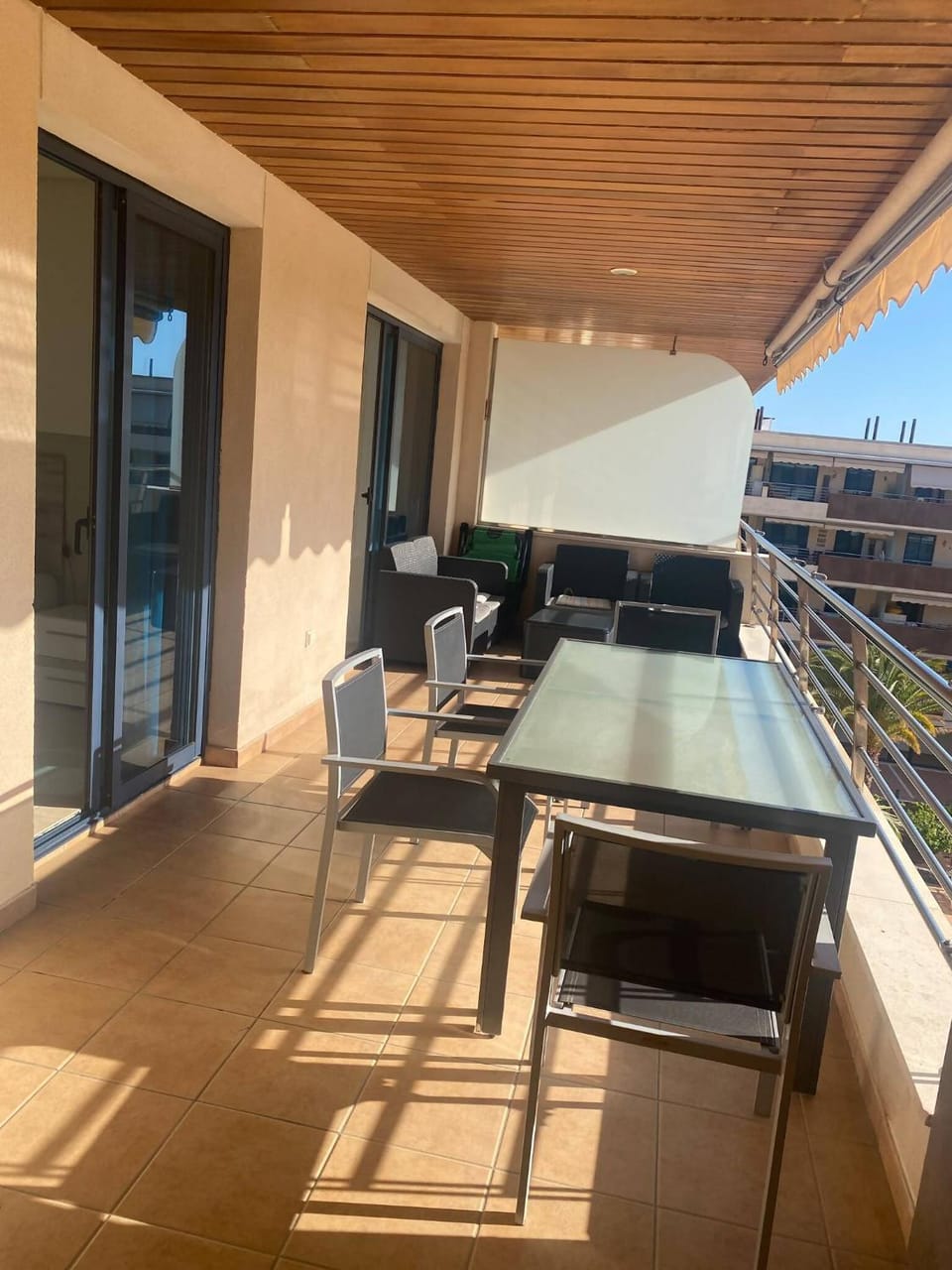 Day, Balcony/Terrace, Seating area