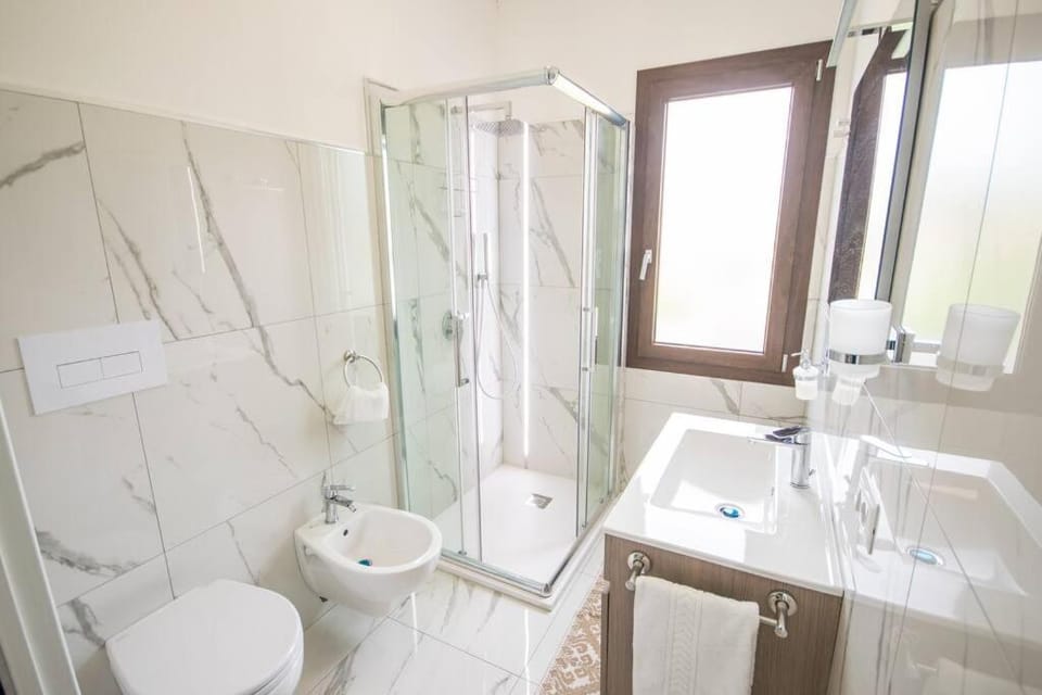 Shower, Toilet, Bathroom, bidet, towels