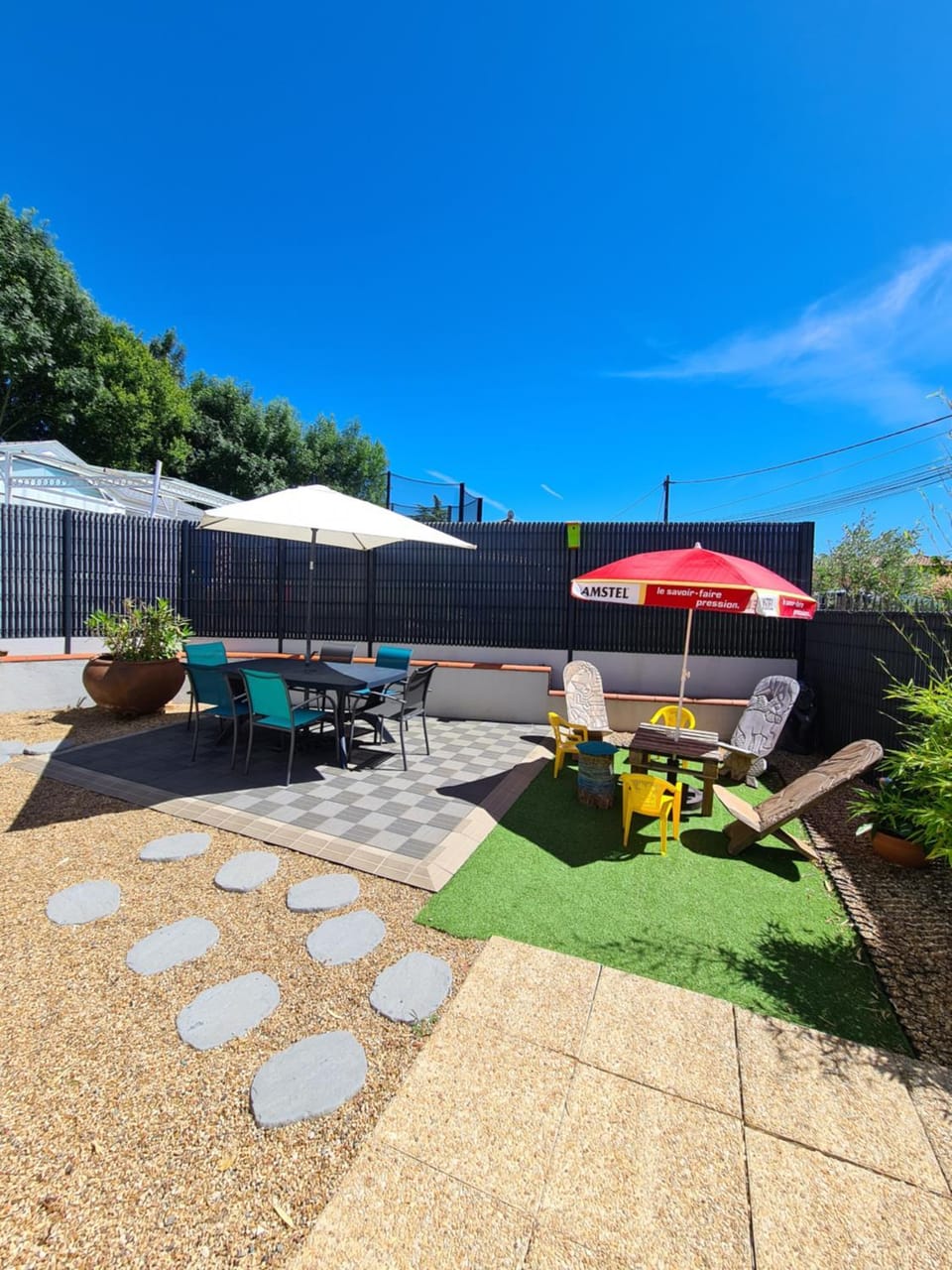 Patio, sunbed