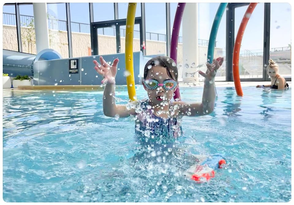 Aqua park, Swimming pool, children