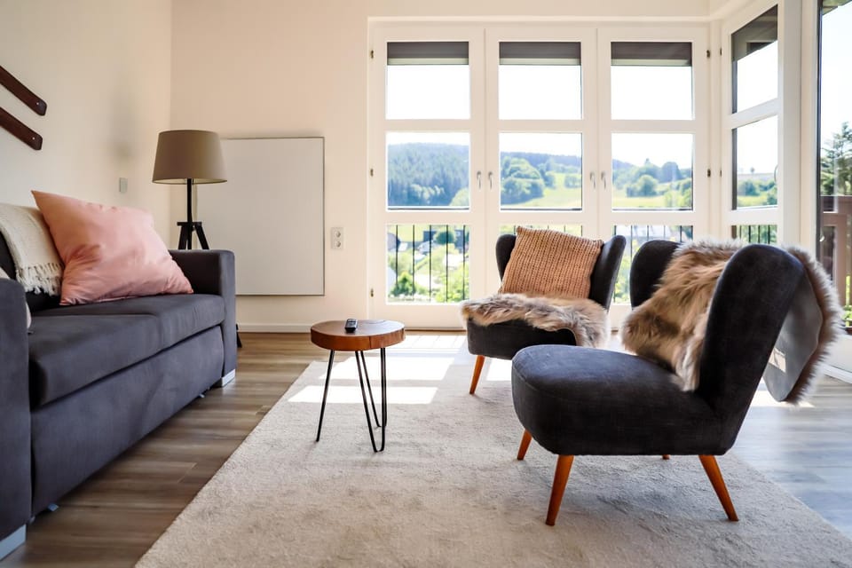 Living room, Mountain view