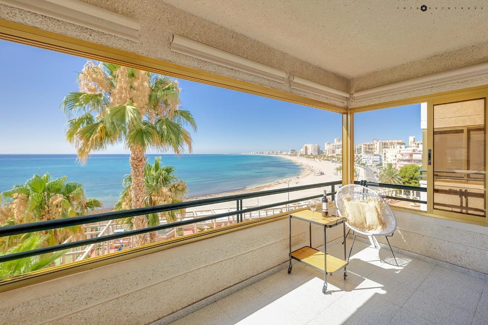 Day, Natural landscape, View (from property/room), Balcony/Terrace, Beach, Sea view