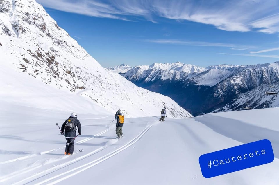 Natural landscape, Winter, Skiing