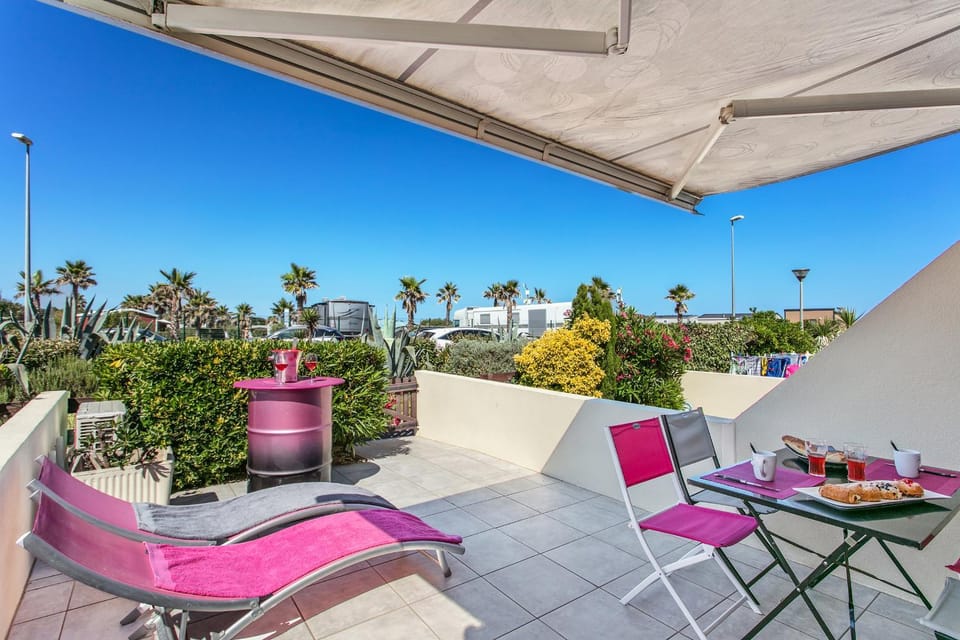 Palmeraie beach Heliopolis Naturiste Apartment in Agde