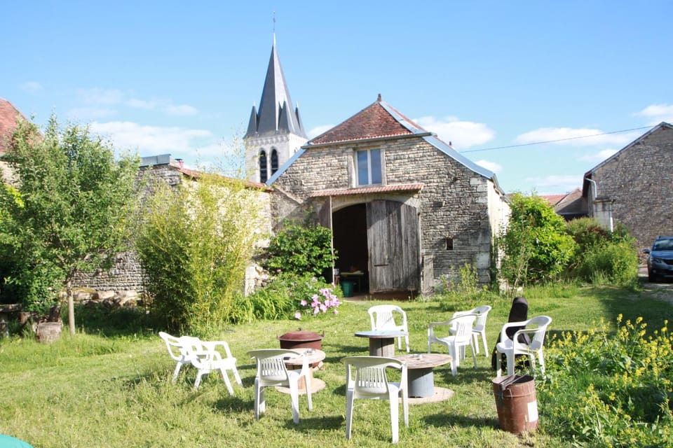 Spring, Garden, Garden view