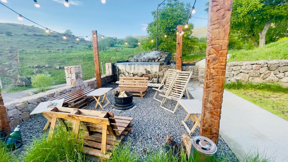 Patio, Spring, Garden view, sunbed