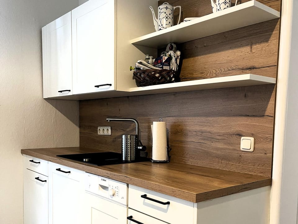 Kitchen or kitchenette, kitchen