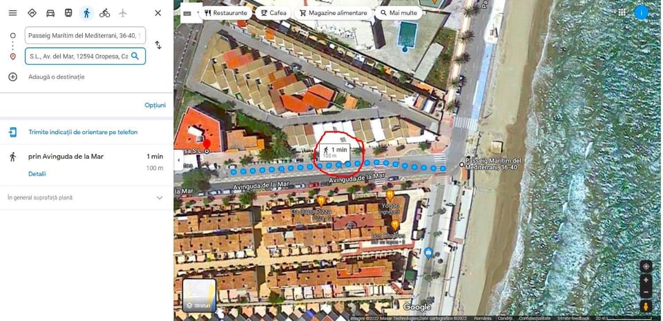 Bird's eye view, Location