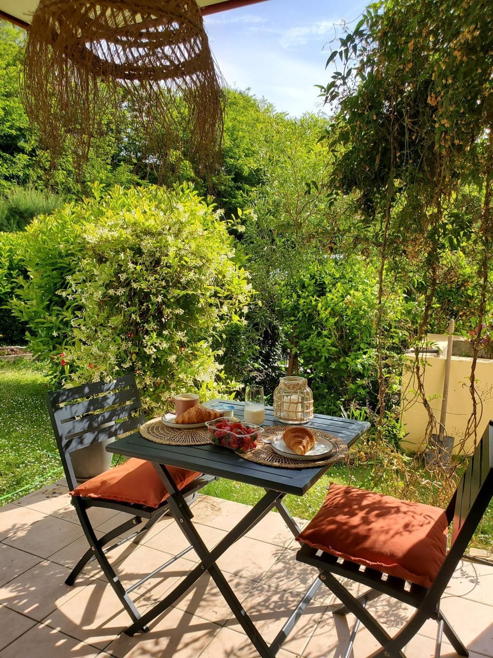 Natural landscape, Garden, Garden view