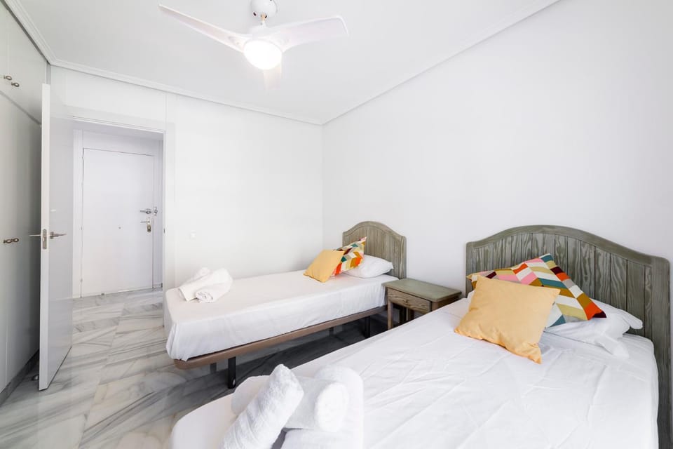 Bed, Photo of the whole room, Bedroom, towels, wardrobe