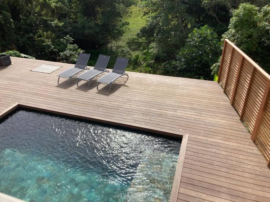 KAZ'ANTILLAISE APPT AVEC PISCINE TI MAEVA 3/4P. LE LAMENTIN Apartment in Martinique