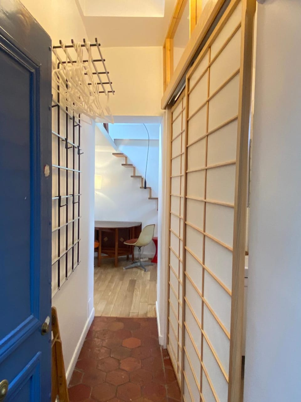 Facade/entrance, storage