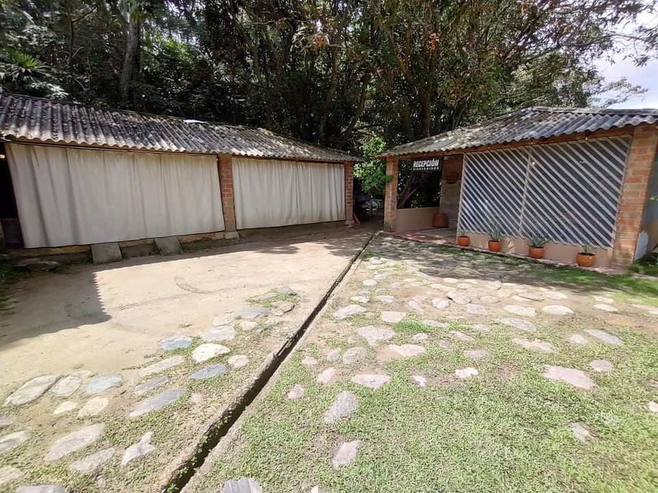 Property building, Lobby or reception, Garden view