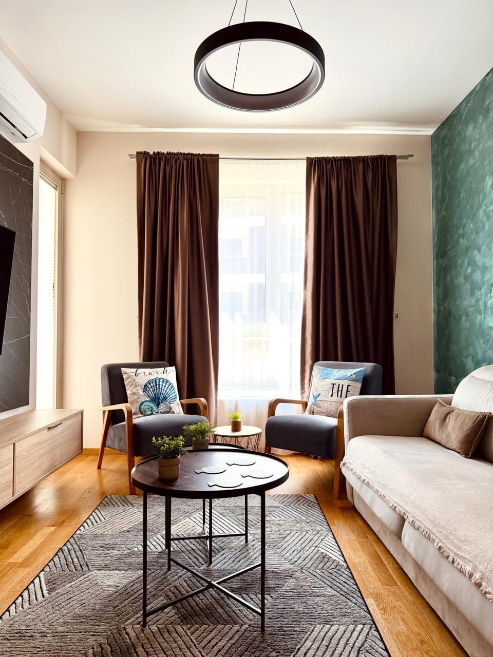 Luxury modern apartment 8min walk from beach in Becici Apartment in Budva Municipality