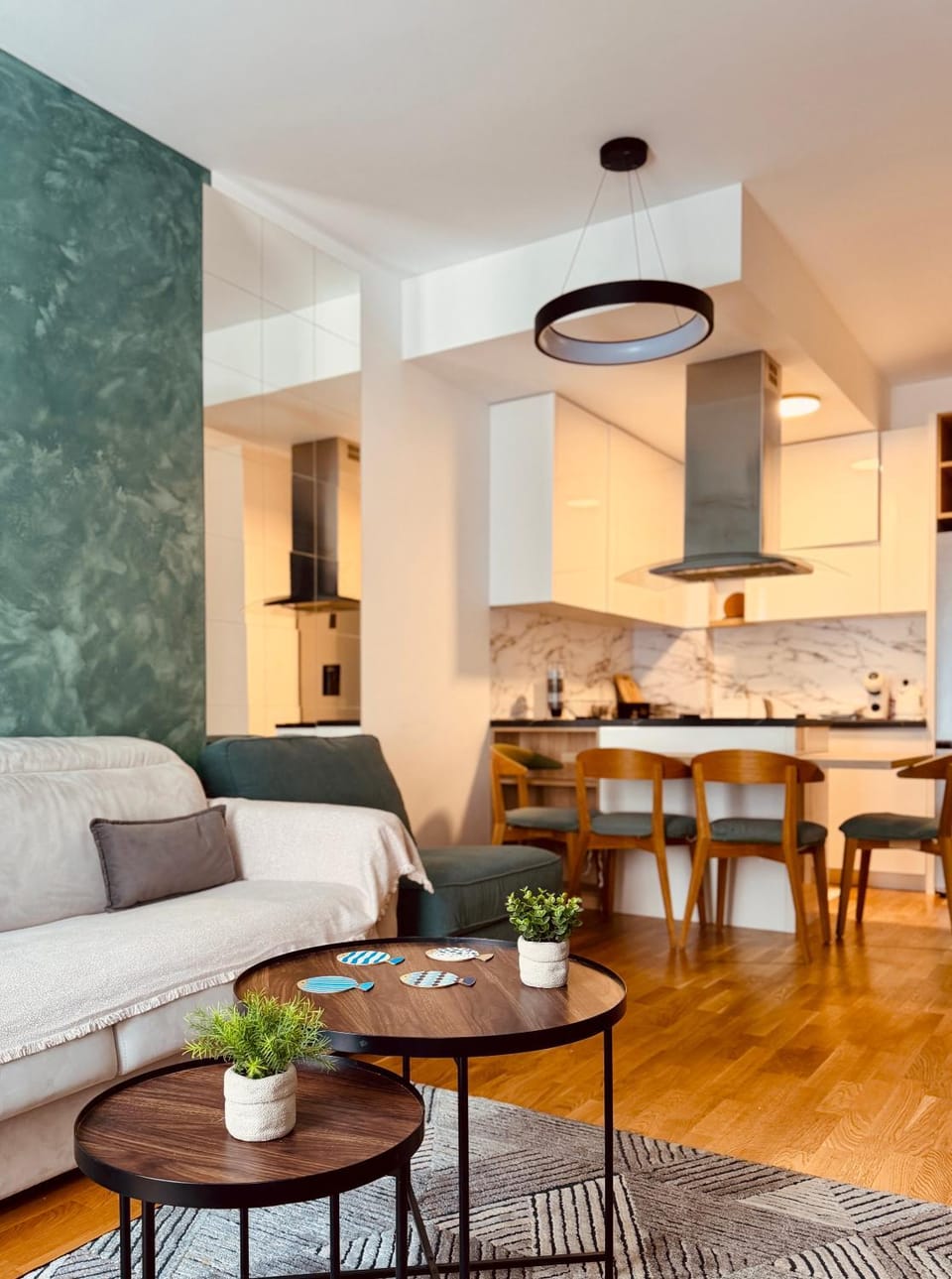 Luxury modern apartment 8min walk from beach in Becici Apartment in Budva Municipality