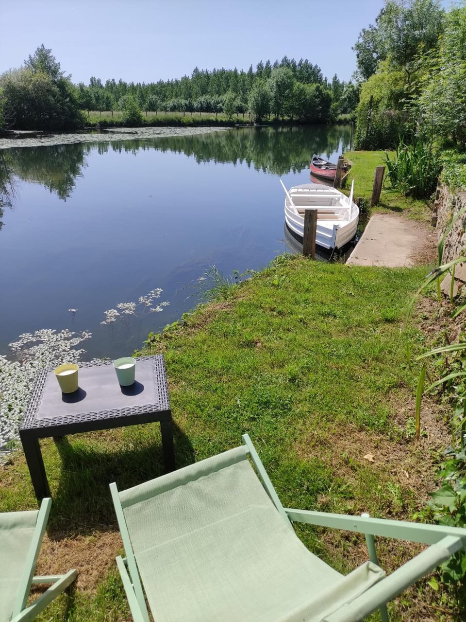 Patio, Natural landscape, BBQ facilities, BBQ facilities, Fishing, Fishing, View (from property/room), Canoeing, Canoeing, Garden view, Garden view, River view, River view