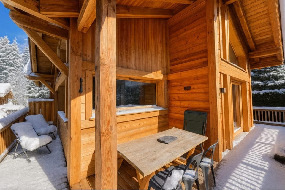 Chalet with breathtaking views of Mont Blanc Chalet in Chamonix