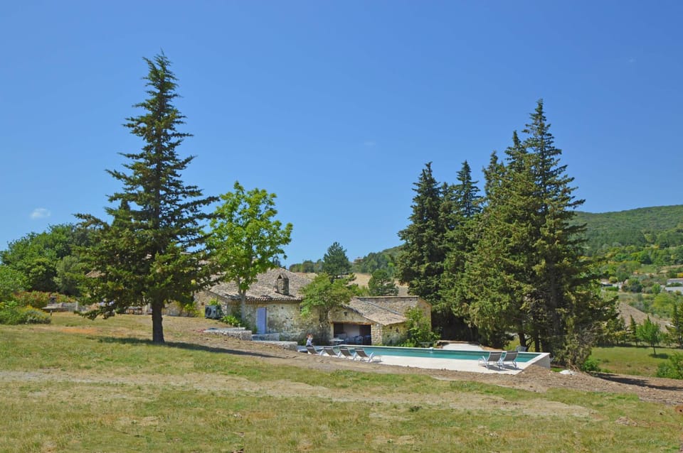 Natural landscape, Swimming pool, sunbed