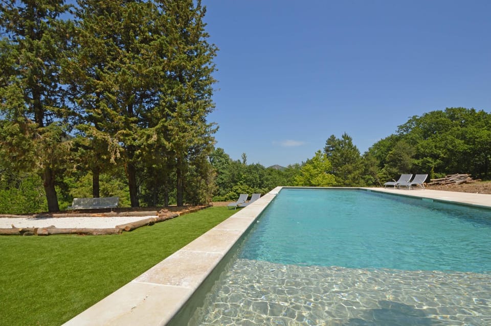 Natural landscape, Garden, Swimming pool, Swimming pool