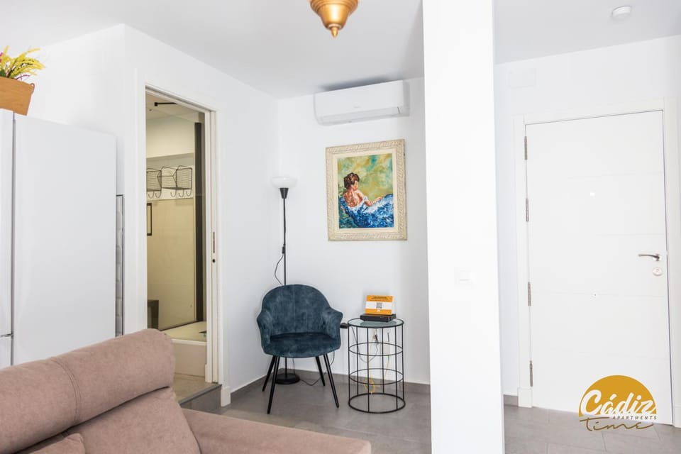 Living room, heating, air conditioner