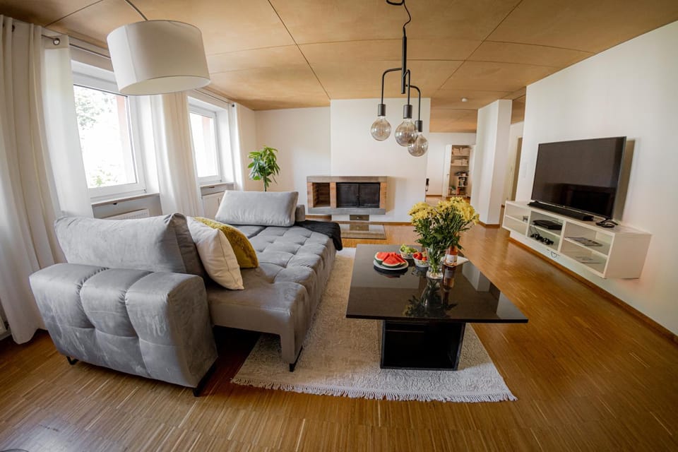 Living room, flat iron