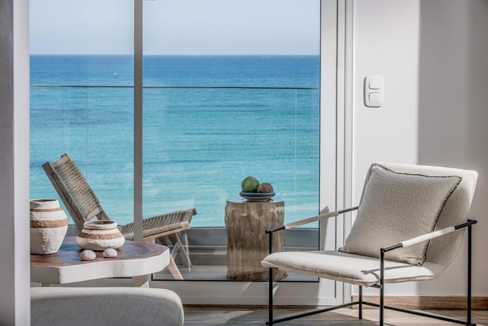 Seating area, Sea view